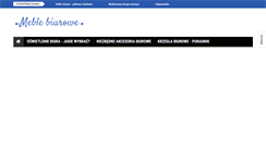 Desktop Screenshot of mazurskiemeble.pl